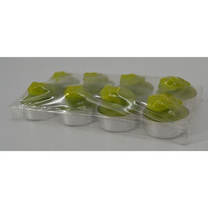 frog tea lights candles Green Home Decor Pond Light Set of 8 Halloween
